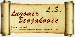 Lugomir Stojaković vizit kartica